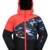 Mountain Warehouse Peak Printed Kids Ski Jacket -Kids Fashion Clothing Store 036586 bla peak printed kids ski jacket kid aw21 01