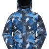 Mountain Warehouse Mogal Printed Kids Ski Jacket -Kids Fashion Clothing Store 036587 blu mogal printed kids ski jacket kid aw21 01
