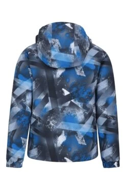 Mountain Warehouse Mogal Printed Kids Ski Jacket -Kids Fashion Clothing Store 036587 blu mogal printed kids ski jacket kid aw21 03