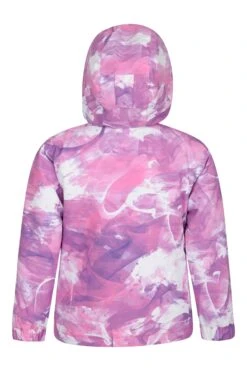 Mountain Warehouse Snowdrop Printed Kids Ski Jacket -Kids Fashion Clothing Store 036589 lil snowdrop printed kids ski jacket kid aw20 3