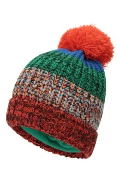 Mountain Warehouse Chunky Knit Kids Beanie 12 Mountain Warehouse Chunky Knit Kids Beanie -Kids Fashion Clothing Store 037180 grn chunky knit kids beanie kid aw20 3