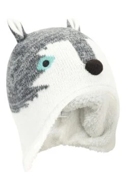 Mountain Warehouse Wolf Character Kids Hat