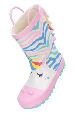 Mountain Warehouse Glitter Unicorn Toddler Wellies -Kids Fashion Clothing Store 037301 lbl glitter unicorn junior welly ftw aw20 6