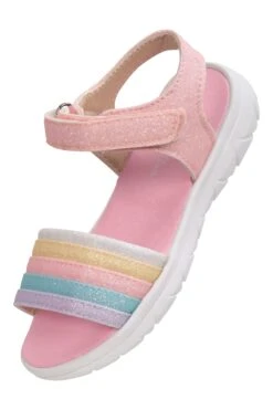 Mountain Warehouse Girls Rainbow Sandals -Kids Fashion Clothing Store 038153 pin rainbow girls sandal ftw aw21 06