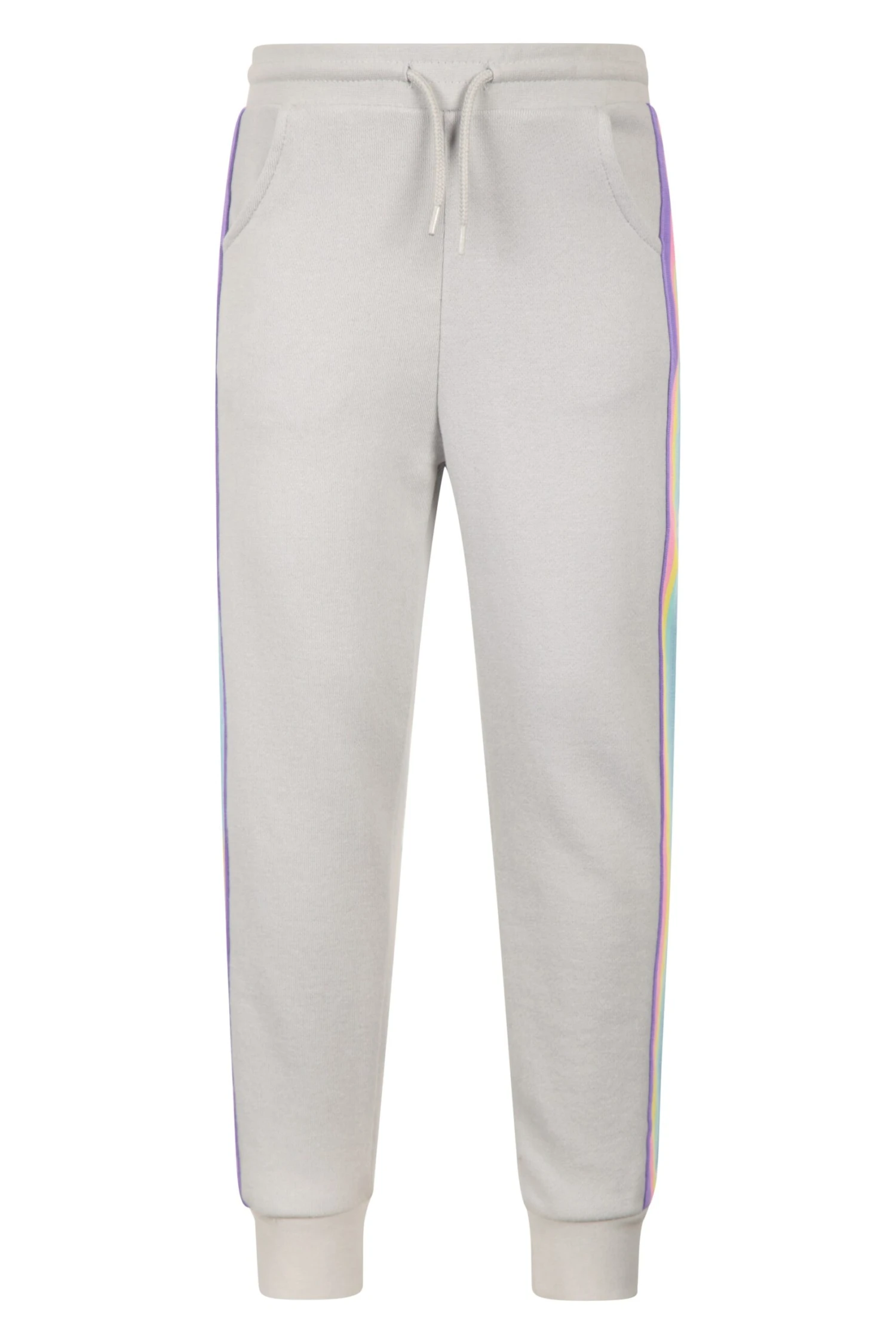 Mountain Warehouse Kids Pastel Stripe Tracksuit Bottoms 3 Mountain Warehouse Kids Pastel Stripe Tracksuit Bottoms