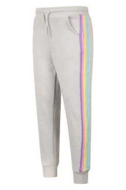Mountain Warehouse Kids Pastel Stripe Tracksuit Bottoms 12 Mountain Warehouse Kids Pastel Stripe Tracksuit Bottoms -Kids Fashion Clothing Store 038176 gre kids pastel stripe jogger kid ss21 3