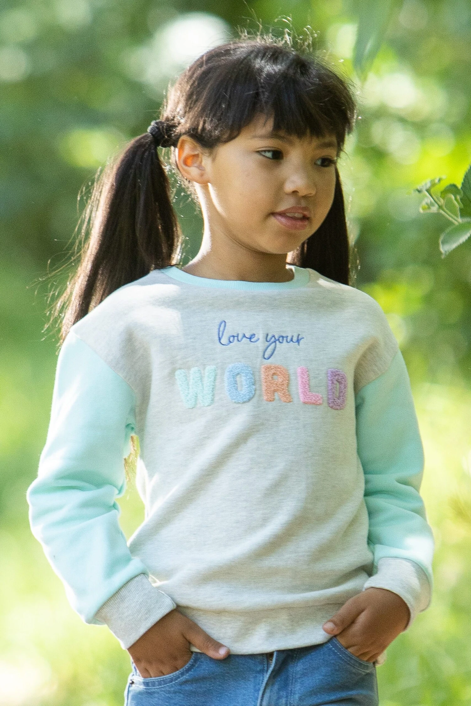 Mountain Warehouse Kids Organic Slogan Sweatshirt 8 Mountain Warehouse Kids Organic Slogan Sweatshirt - Image 6
