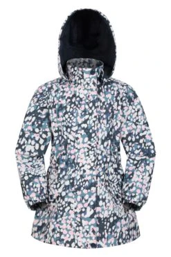 Mountain Warehouse Dale Kids Lightweight Waterproof Jacket -Kids Fashion Clothing Store 038371 bsk dale lightweight printed kids waterproof jacket kid ss23 01