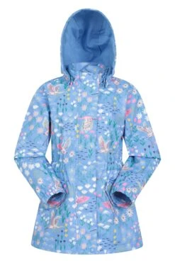 Mountain Warehouse Dale Kids Lightweight Waterproof Jacket -Kids Fashion Clothing Store 038371 pbl dale lightweight printed kids waterproof jacket kid aw21 01
