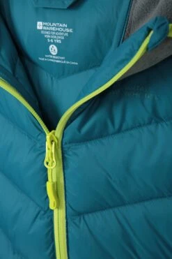 Mountain Warehouse Turbine Kids Softshell Jacket -Kids Fashion Clothing Store 038373 blu turbine water resistant padded jacket kid ss21 6