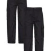 Mountain Warehouse Active Kids Zip-Off Trousers 2-Pack 2 Mountain Warehouse Active Kids Zip-Off Trousers 2-Pack -Kids Fashion Clothing Store 039793 bla active kids zip off trouser multi pack ss21 1
