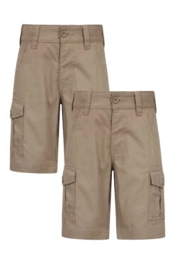Mountain Warehouse Kids Cargo Shorts 2-Pack