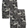 Mountain Warehouse Camo Cargo Kids Shorts 2-Pack 1 Mountain Warehouse Camo Cargo Kids Shorts 2-Pack -Kids Fashion Clothing Store 039798 bla camo cargo kids shorts multipack ss21 01