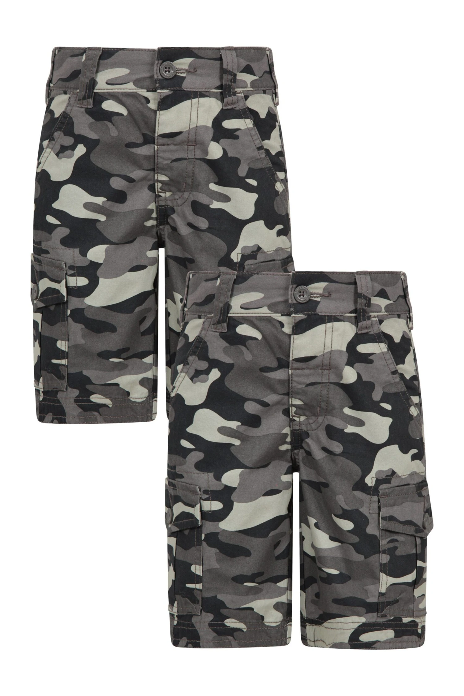 Mountain Warehouse Camo Cargo Kids Shorts 2-Pack 3 Mountain Warehouse Camo Cargo Kids Shorts 2-Pack