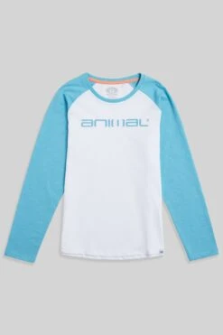 Animal Sasha Kids Organic Logo T-Shirt 8 Animal Sasha Kids Organic Logo T-Shirt -Kids Fashion Clothing Store 041842 pbl animal sasha organic girls ls logo tshirt flat gbg ss21 5