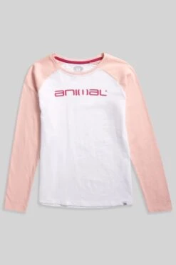 Animal Sasha Kids Organic Logo T-Shirt 11 Animal Sasha Kids Organic Logo T-Shirt -Kids Fashion Clothing Store 041842 pin animal sasha girls organic ls logo t shirt flat gbg aw21 05