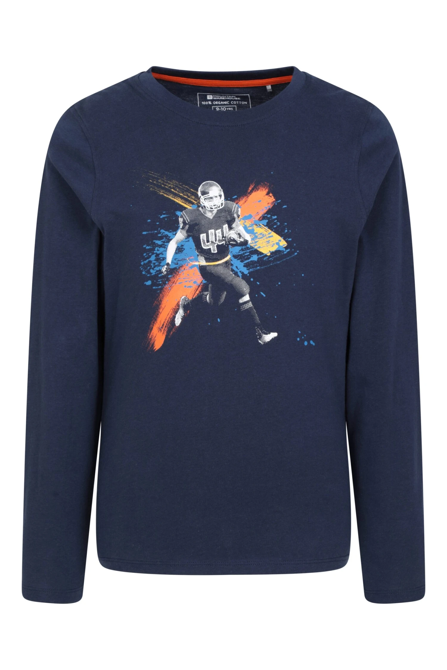 Mountain Warehouse Football Player Kids Organic T-Shirt 3 Mountain Warehouse Football Player Kids Organic T-Shirt