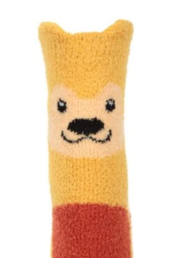 Mountain Warehouse Kids Grippy Slipper Socks 2-Pack 13 Mountain Warehouse Kids Grippy Slipper Socks 2-Pack -Kids Fashion Clothing Store 043038 gre cosy slipper sock dog 2 pk acc aw21 05