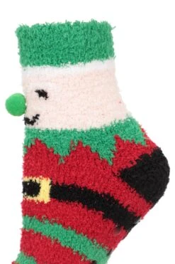 Mountain Warehouse Christmas Kids Elf Socks Multipack -Kids Fashion Clothing Store 043041 grn christmas cosy elf sock acc aw21 03