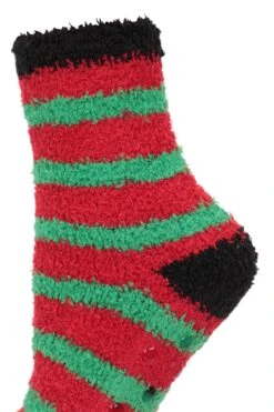 Mountain Warehouse Christmas Kids Elf Socks Multipack -Kids Fashion Clothing Store 043041 grn christmas cosy elf sock acc aw21 05