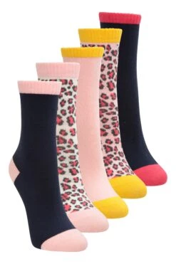 Mountain Warehouse Kids Patterned Socks 29 Mountain Warehouse Kids Patterned Socks -Kids Fashion Clothing Store 043042 leo patterned kids socks 5 pk acc ss22 01