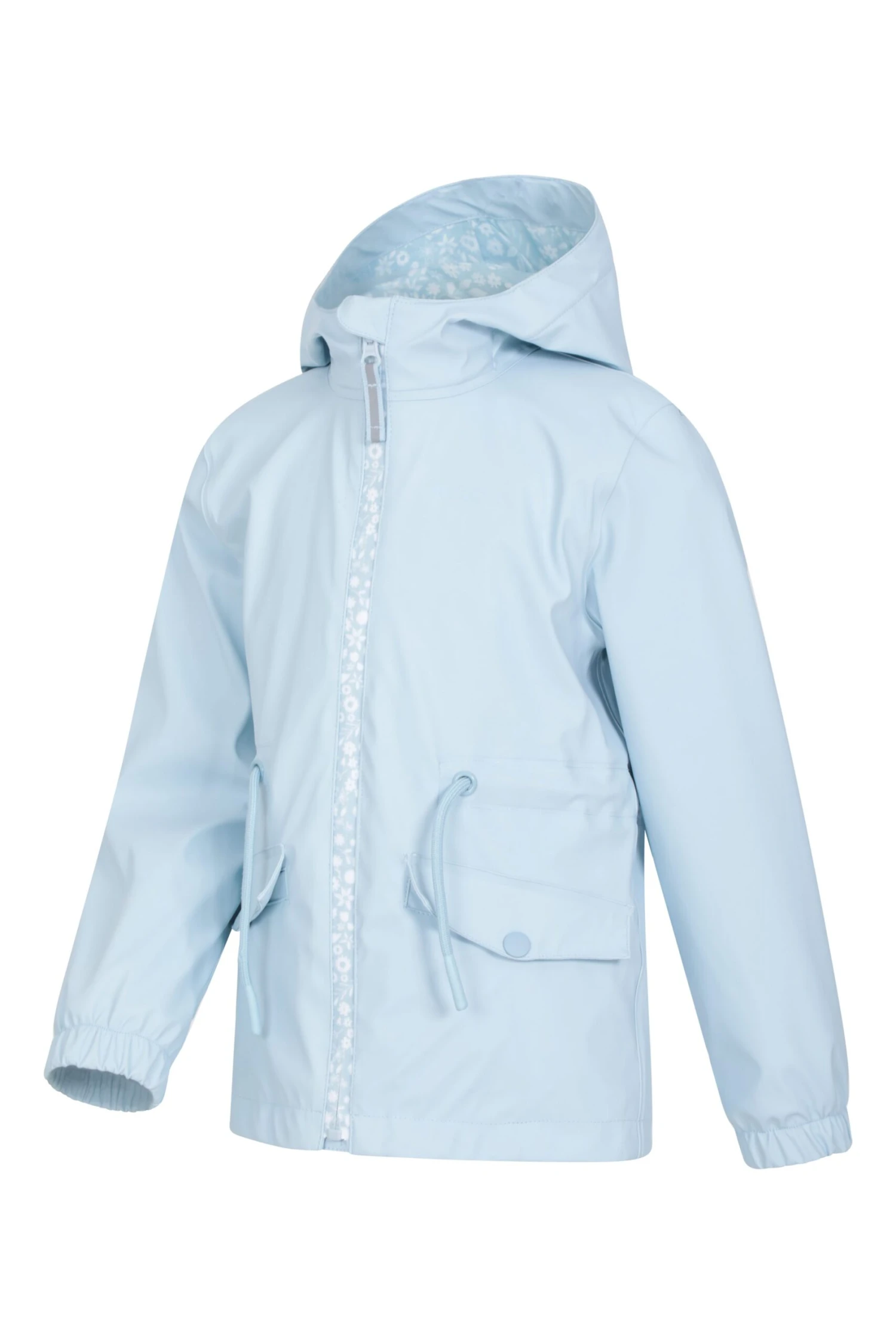 Mountain Warehouse Kids Printed Zip Waterproof Jacket 6 Mountain Warehouse Kids Printed Zip Waterproof Jacket - Image 4