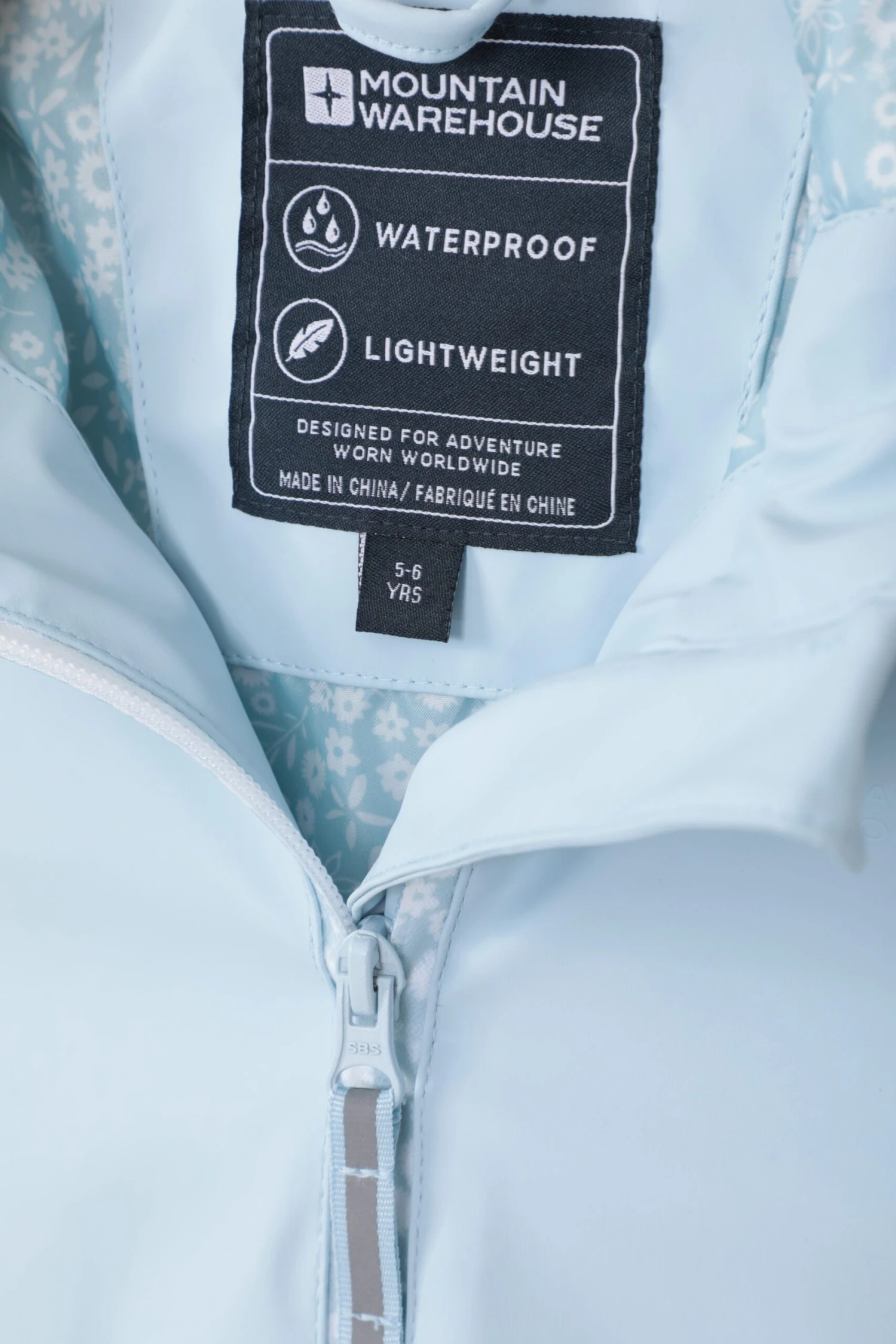 Mountain Warehouse Kids Printed Zip Waterproof Jacket 8 Mountain Warehouse Kids Printed Zip Waterproof Jacket - Image 6