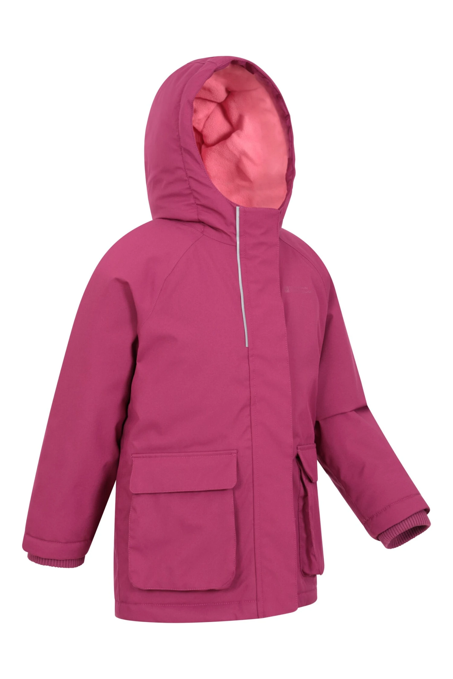 Mountain Warehouse Kids Fleece Lined Waterproof Jacket - Image 2