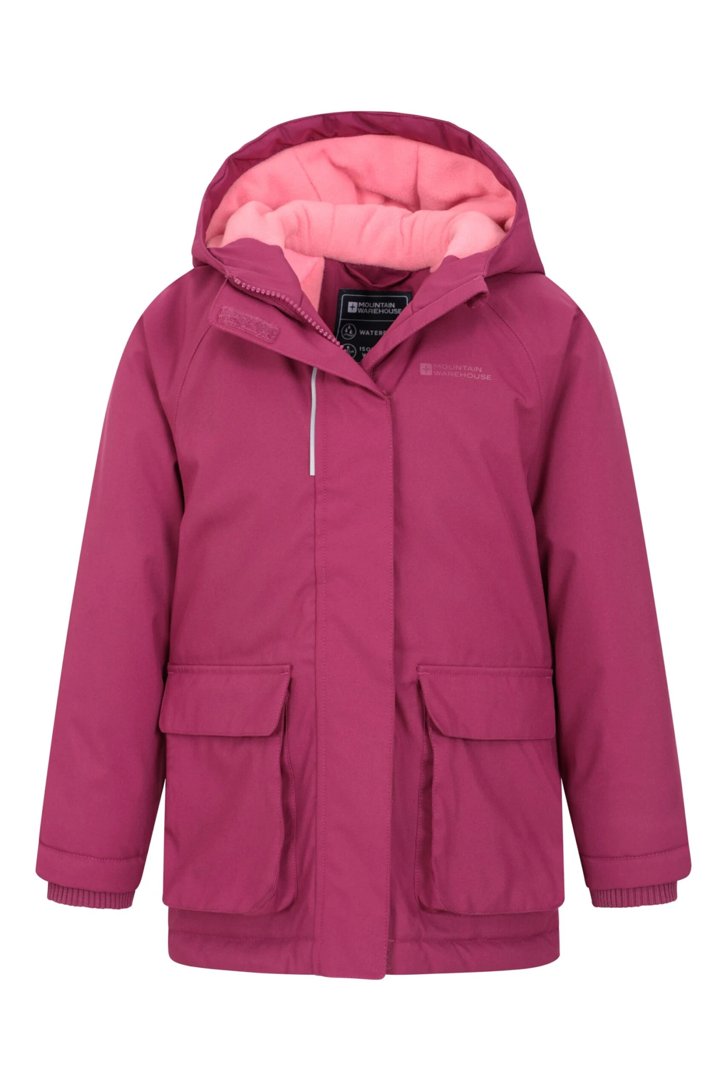 Mountain Warehouse Kids Fleece Lined Waterproof Jacket - Image 5