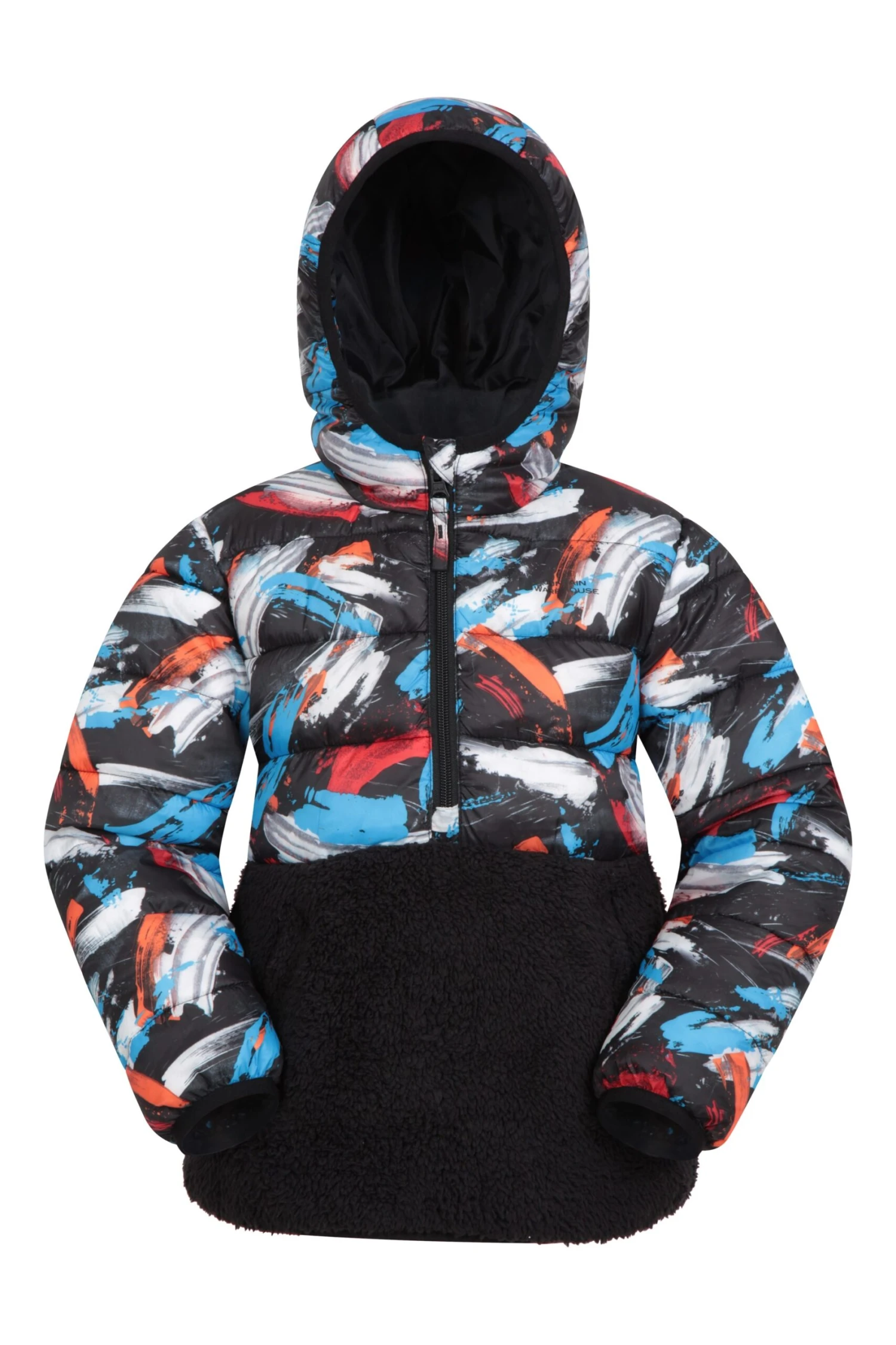 Mountain Warehouse Fleece Hybrid Kids Padded Jacket 9 Mountain Warehouse Fleece Hybrid Kids Padded Jacket - Image 7