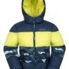 Mountain Warehouse Kids Printed Padded Jacket -Kids Fashion Clothing Store 043329 blu colour block printed padded kids jacket kid aw21 01