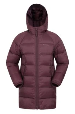 Mountain Warehouse Freya Kids Longline Padded Jacket -Kids Fashion Clothing Store 043380 gra freya long line padded jacket kid aw22 01