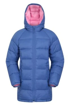 Mountain Warehouse Freya Kids Longline Padded Jacket -Kids Fashion Clothing Store 043380 nav freya long line padded jacket kid aw22 01