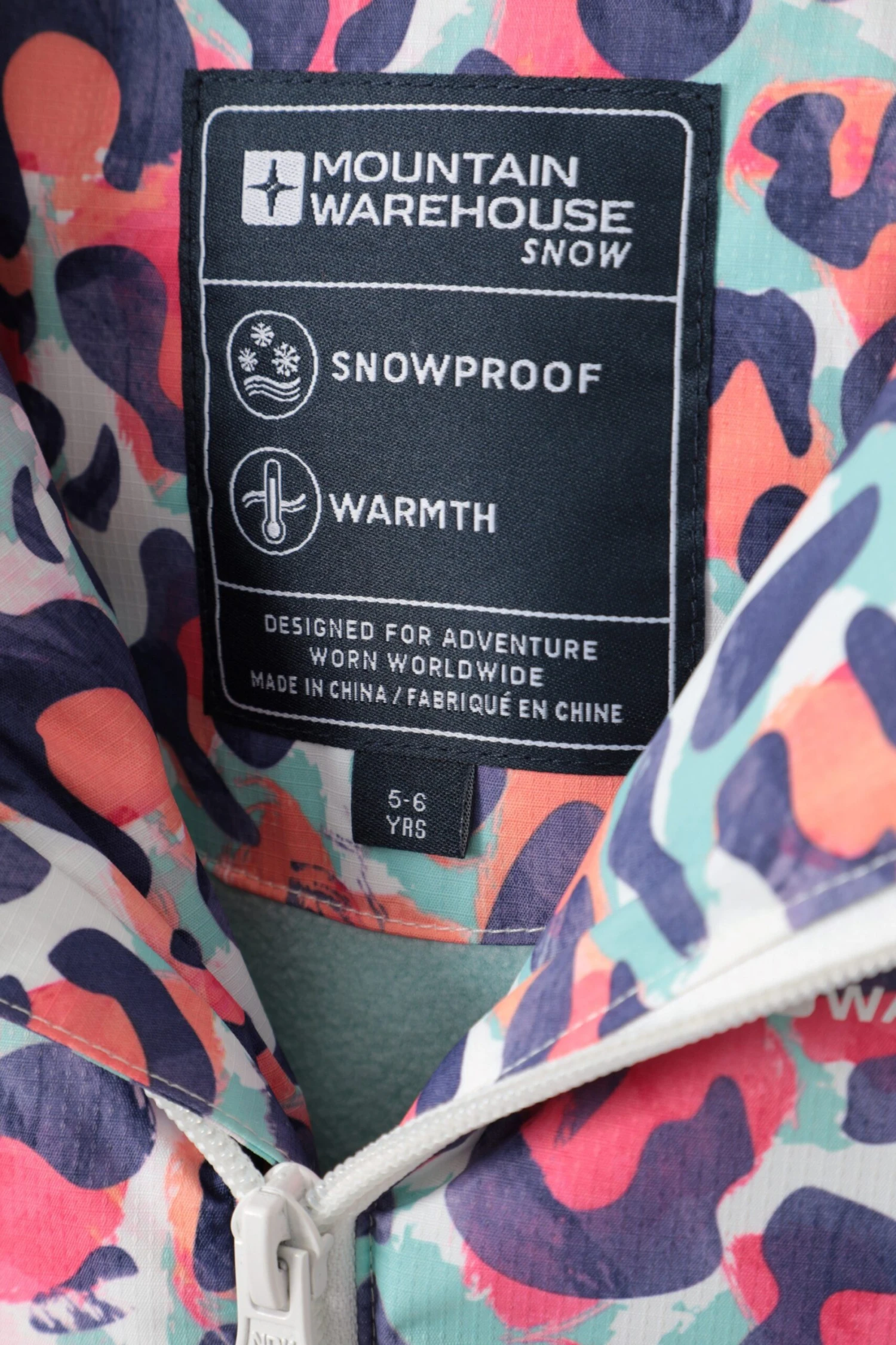 Mountain Warehouse Vortex Kids Printed Ski Jacket 8 Mountain Warehouse Vortex Kids Printed Ski Jacket - Image 6