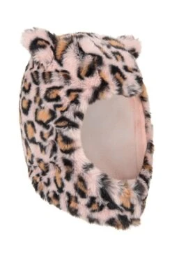 Mountain Warehouse Faux Fur Kids Bear Trapper Hat -Kids Fashion Clothing Store 043500 lbr faux fur kids character balaclava acc aw22 01