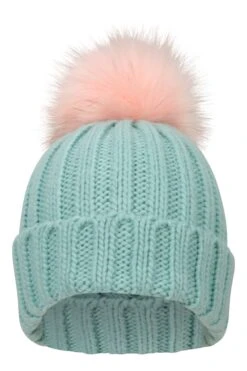 Mountain Warehouse Geneva Kids Contrast Beanie -Kids Fashion Clothing Store 043502 lbl geneva kids contrast pom beanie acc ss21 04