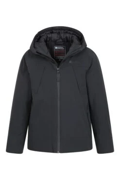 Mountain Warehouse Rush Extreme Kids Waterproof Jacket -Kids Fashion Clothing Store 043697 bla rush extreme waterproof kids jacket kid aw21 05