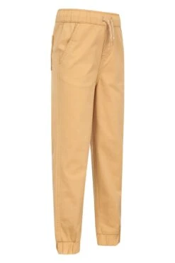 Mountain Warehouse Organic Pull On Kids Trousers - Long Length -Kids Fashion Clothing Store 043724 bei organic pull on kids long trouser aw21 02