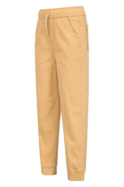 Mountain Warehouse Organic Pull On Kids Trousers - Long Length -Kids Fashion Clothing Store 043724 bei organic pull on kids long trouser aw21 04