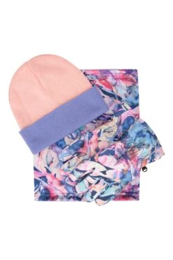 Mountain Warehouse Kids Printed Winter Accessories Set -Kids Fashion Clothing Store 044465 pur kids printed acc grab bag acc ss21 01