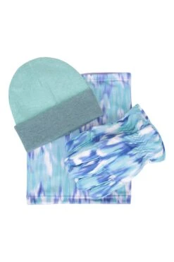 Mountain Warehouse Kids Printed Winter Accessories Set -Kids Fashion Clothing Store 044465 tea kids printed acc grab bag acc ss21 01