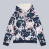 Animal Elle Kids Recycled Hoodie -Kids Fashion Clothing Store 044808 mxd anl elle kids recycled printed sherpa hoodie anl ss22 05