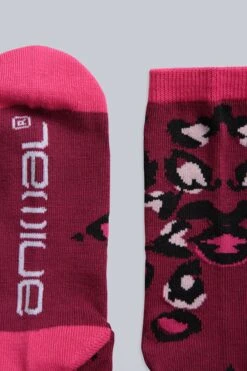 Animal Beth Kids Recycled Socks 7 Animal Beth Kids Recycled Socks -Kids Fashion Clothing Store 045105 bur animal beth kids recycled leopard sock anl ss22 08