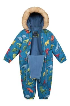 Mountain Warehouse Baby Waterproof All In One -Kids Fashion Clothing Store 045359 blu baby padded waterproof all in one suit kid aw21 03