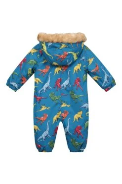 Mountain Warehouse Baby Waterproof All In One -Kids Fashion Clothing Store 045359 blu baby padded waterproof all in one suit kid aw21 04