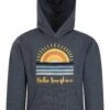 Mountain Warehouse Hello Sunshine Kids Hoodie -Kids Fashion Clothing Store 047222 blu kids hello sunshine boucle hoodie kid ss22 01