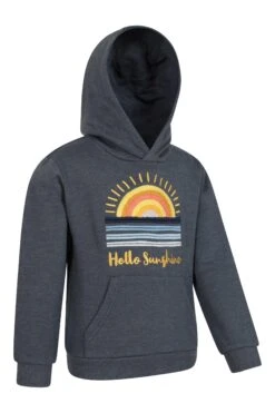 Mountain Warehouse Hello Sunshine Kids Hoodie -Kids Fashion Clothing Store 047222 blu kids hello sunshine boucle hoodie kid ss22 02