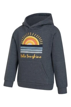 Mountain Warehouse Hello Sunshine Kids Hoodie -Kids Fashion Clothing Store 047222 blu kids hello sunshine boucle hoodie kid ss22 04
