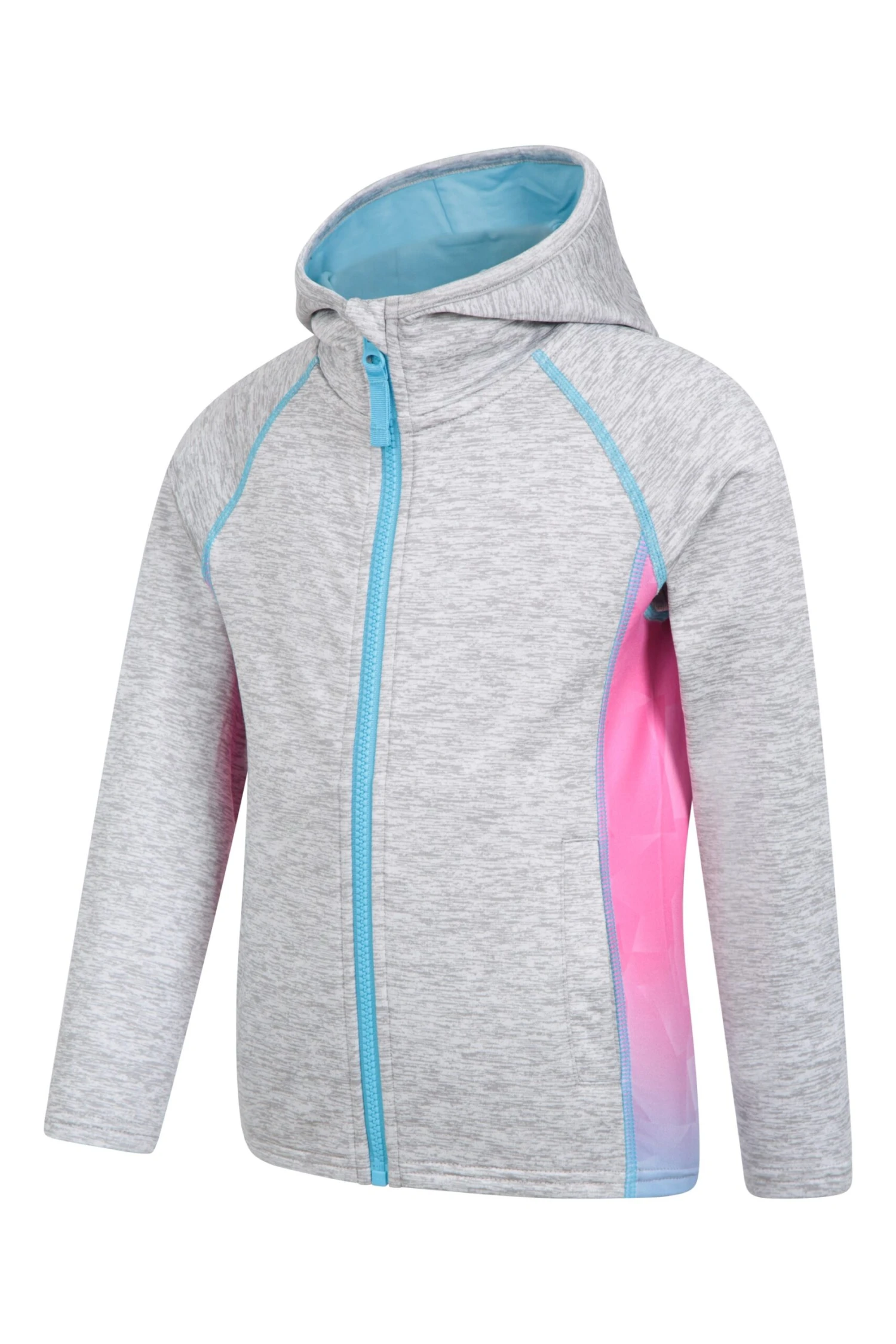 Mountain Warehouse Kayleigh Kids Stripe Hoodie 6 Mountain Warehouse Kayleigh Kids Stripe Hoodie - Image 4