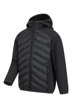 Mountain Warehouse Techy Turbine Kids Padded Jacket 11 Mountain Warehouse Techy Turbine Kids Padded Jacket -Kids Fashion Clothing Store 047238 bla turbine 2 kids water resistant padded jacket kid ss22 04